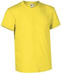 T-SHIRT RACING JAUNE CITRON 4/5