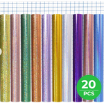 Assortiment de vinyls autocollants payettes (20 pcs)