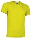 T-SHIRT TECHNIQUE RESISTANCE JAUNE FLUO S