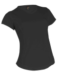 T-SHIRT DRY SKIN LADY COL V NOIR S