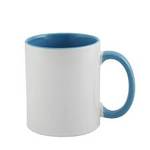 Mug Lancaster - Interieur et poignée bleu marine